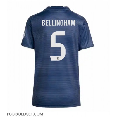 Real Madrid Jude Bellingham #5 Udebanetrøje Dame 2025-26 Kortærmet Real Madrid Jude Bellingham #5 Udebanetrøje Dame 2025-26 Kortærmet